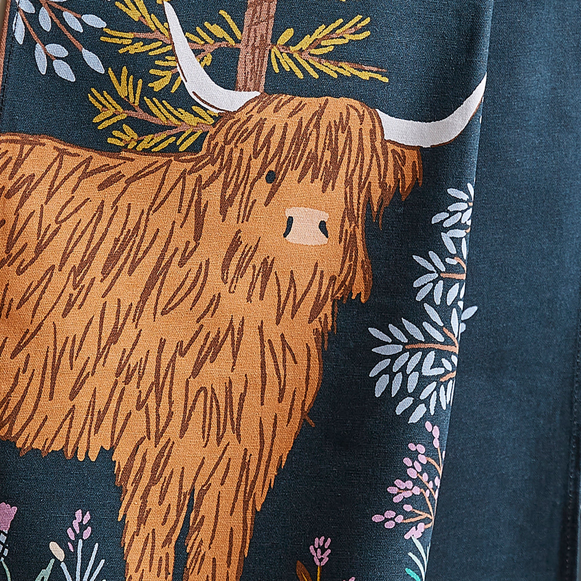 ulster-weavers-connie-the-cow-geschirrtuch-aus-baumwolle-in-navy image 3