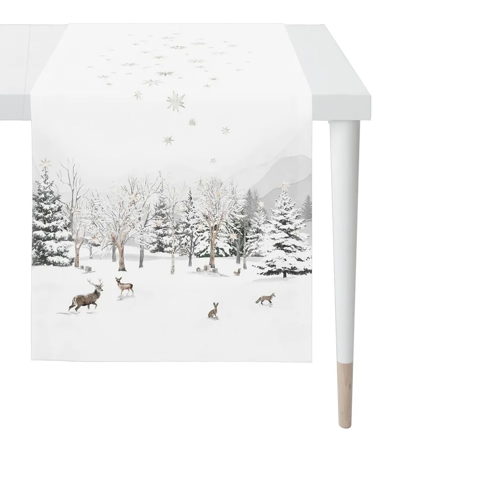 apelt-3712-l-ufer-winterwaldmotiv-tannen-waldtiere image 1