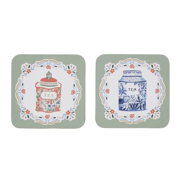ulster-weavers-tea-tins-untersetzer-4er-pack-in-bunt image 1