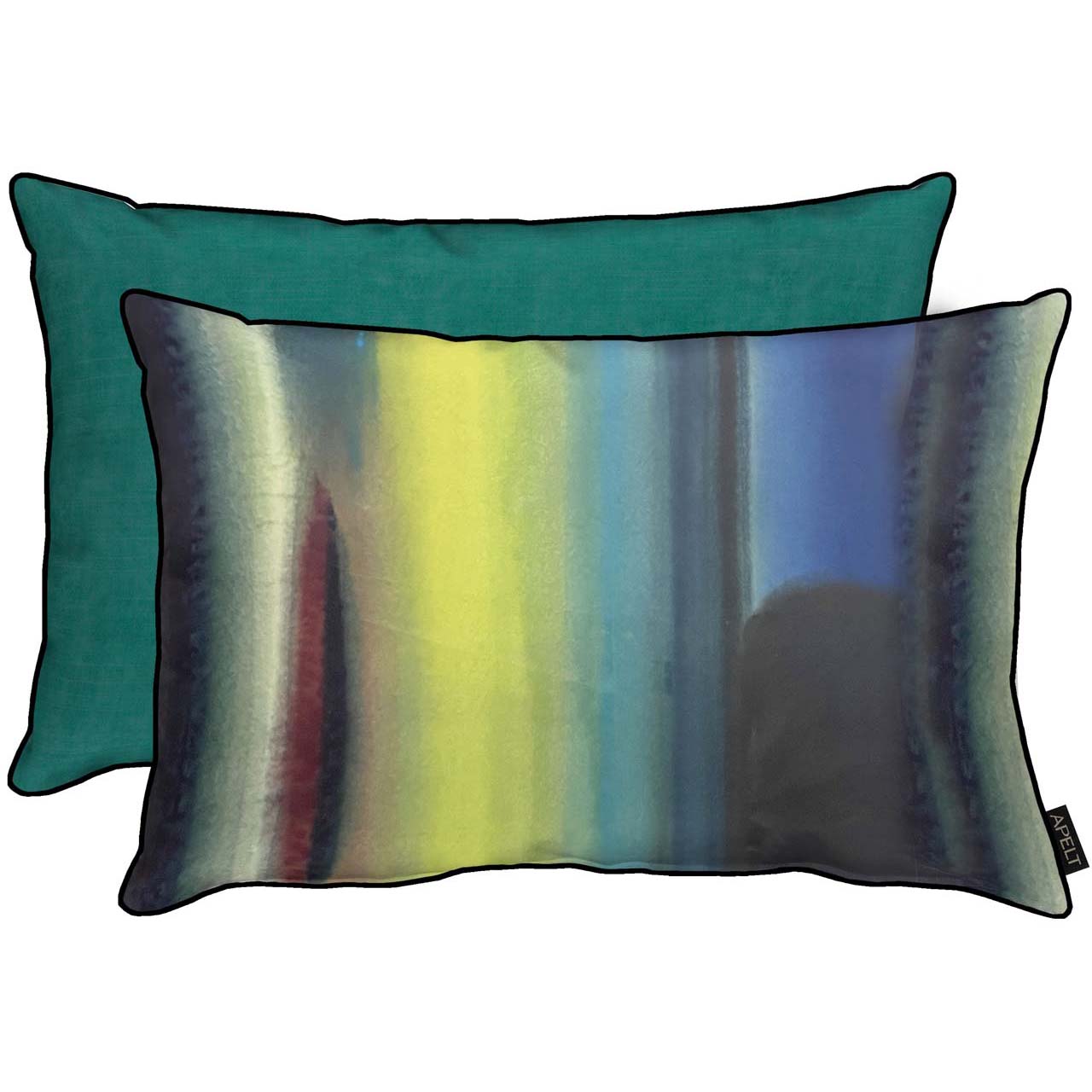 apelt-flynn-kissenbezug-aquarell-farbfl-chen-auf-samt-mit-biese image 4