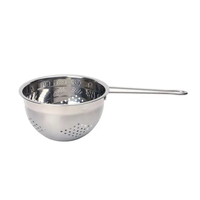 dexam-20-cm-edelstahl-seiher-mit-haken-nudelsieb image 1