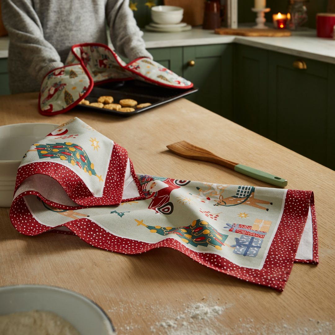 ulster-weavers-tis-the-season-geschirrtuch-gr-n-recycled-cotton image 3
