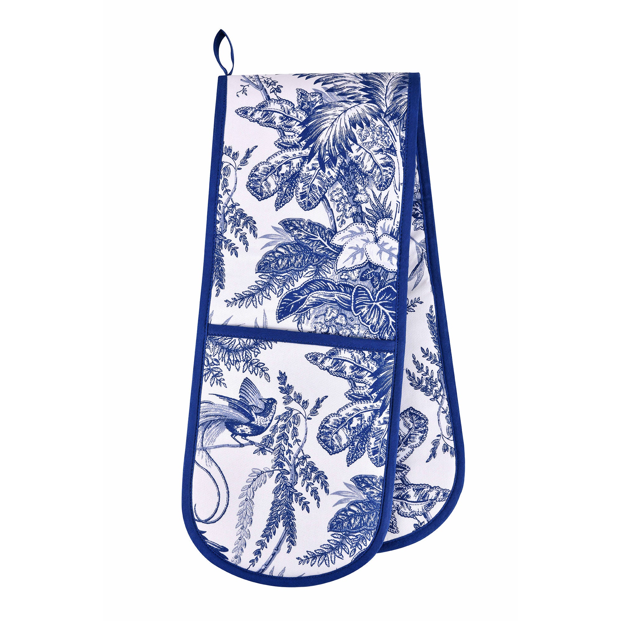 ulster-weavers-willow-toile-doppel-ofenhandschuh-blau image 1