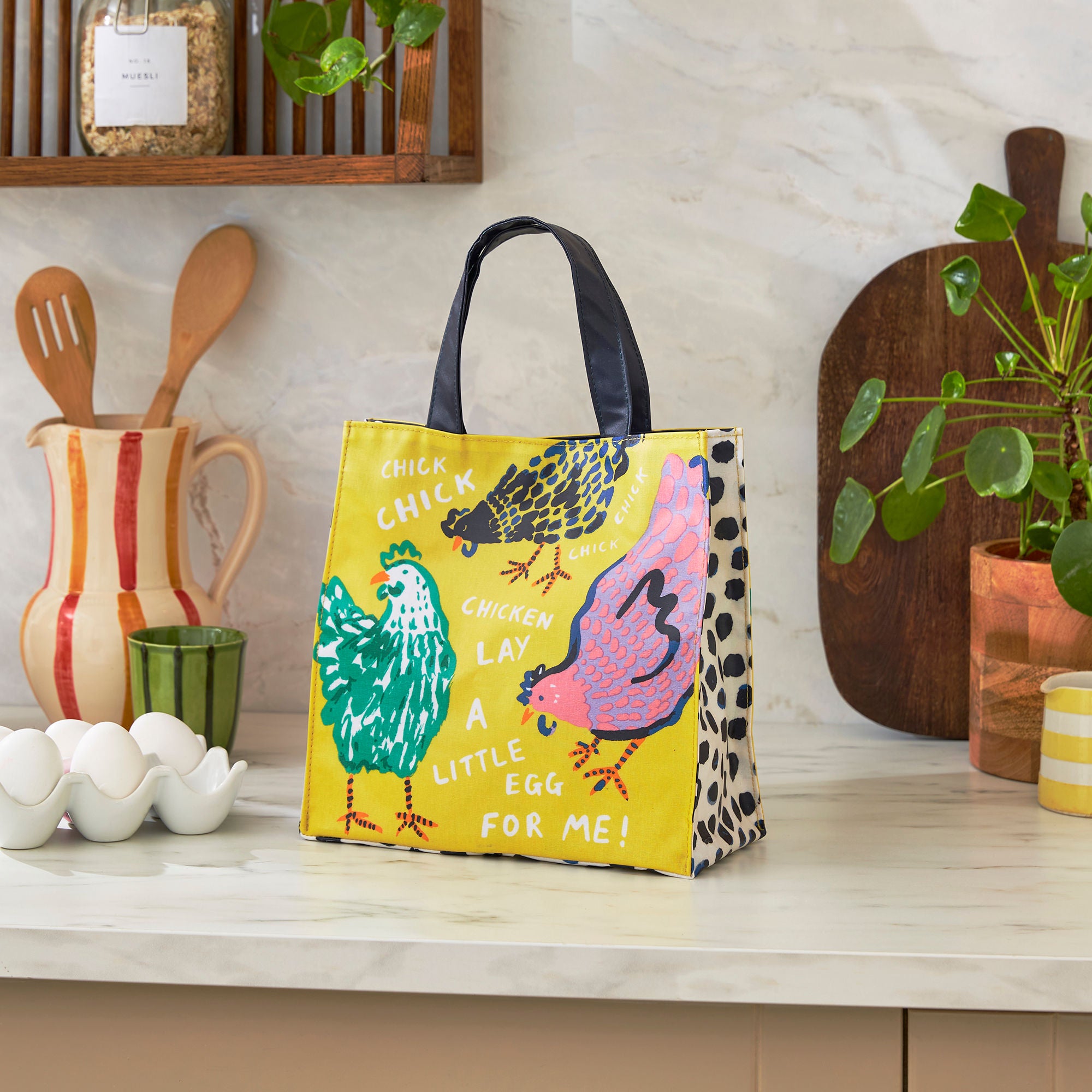 ulster-weavers-chick-chicken-tasche-klein-pvc-in-gelb image 2
