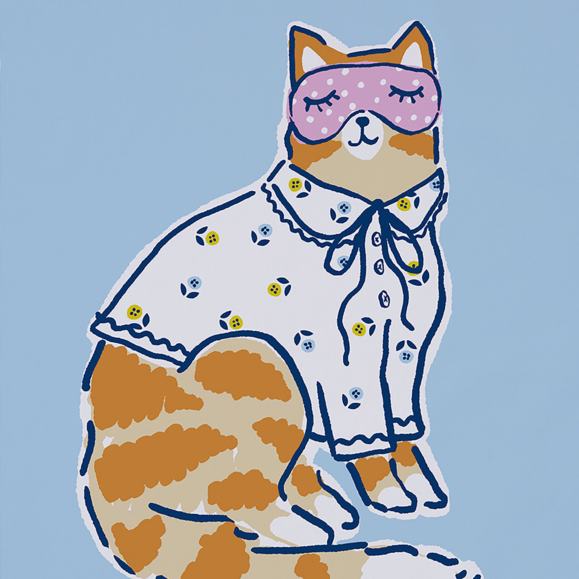 ulster-weavers-cat-s-pyjama-s-geschirrtuch-baumwolle-74x48-cm-bunt image 2