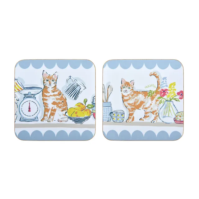 ulster-weavers-pantry-cats-untersetzer-4er-set-bunt image 1