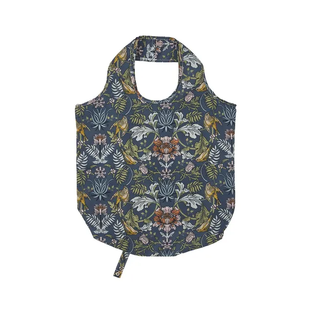 ulster-weavers-finch-flower-falt-tasche-medium-in-navy image 1