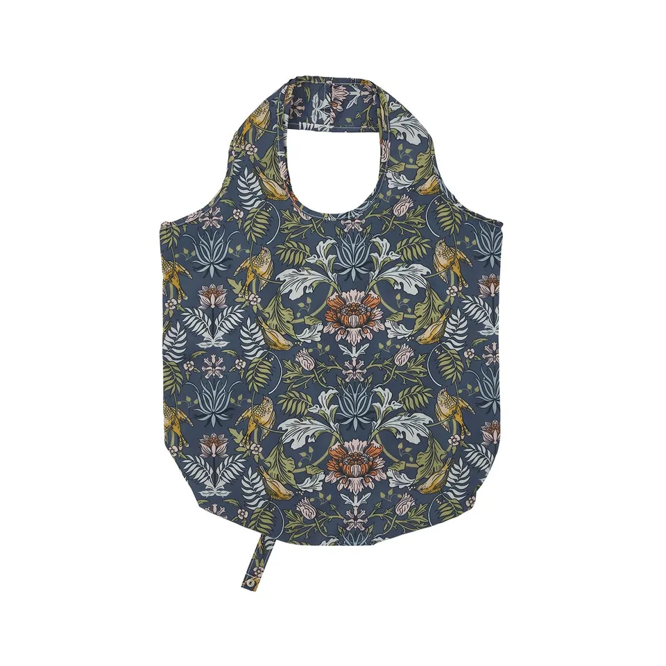 ulster-weavers-finch-flower-falt-tasche-medium-in-navy image 1
