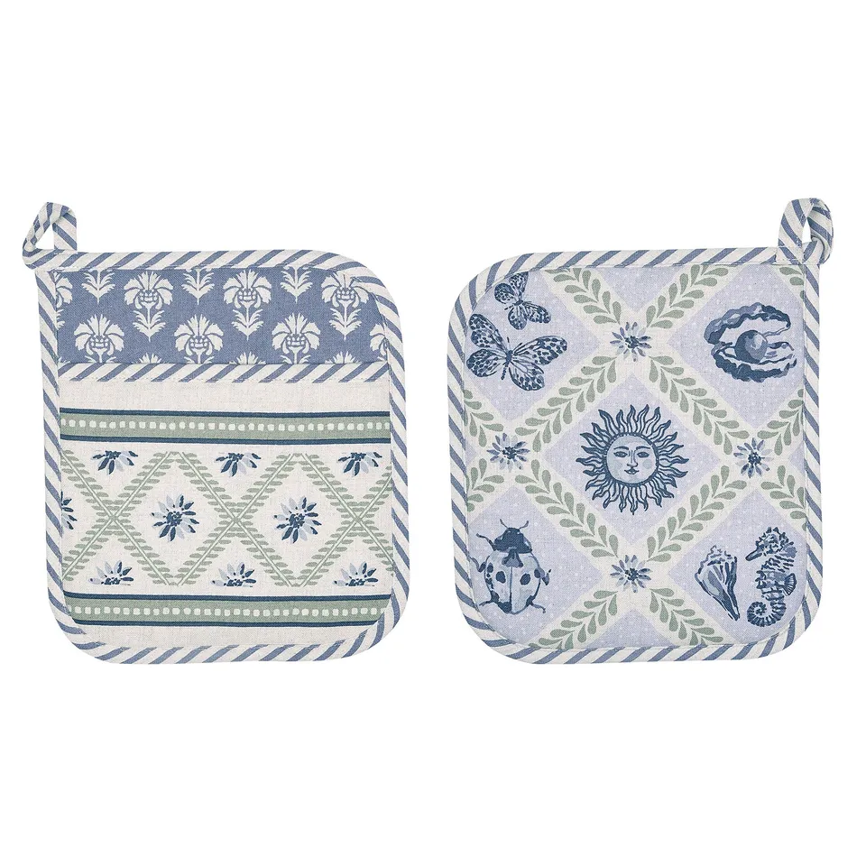 ulster-weavers-coastal-treasures-topfhandschuh-blau-baumwolle image 1