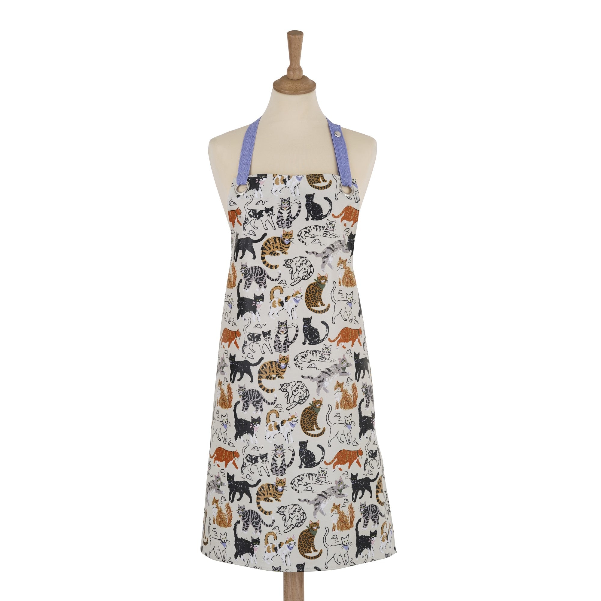 ulster-weavers-feline-friends-pvc-sch-rze-in-grau image 1