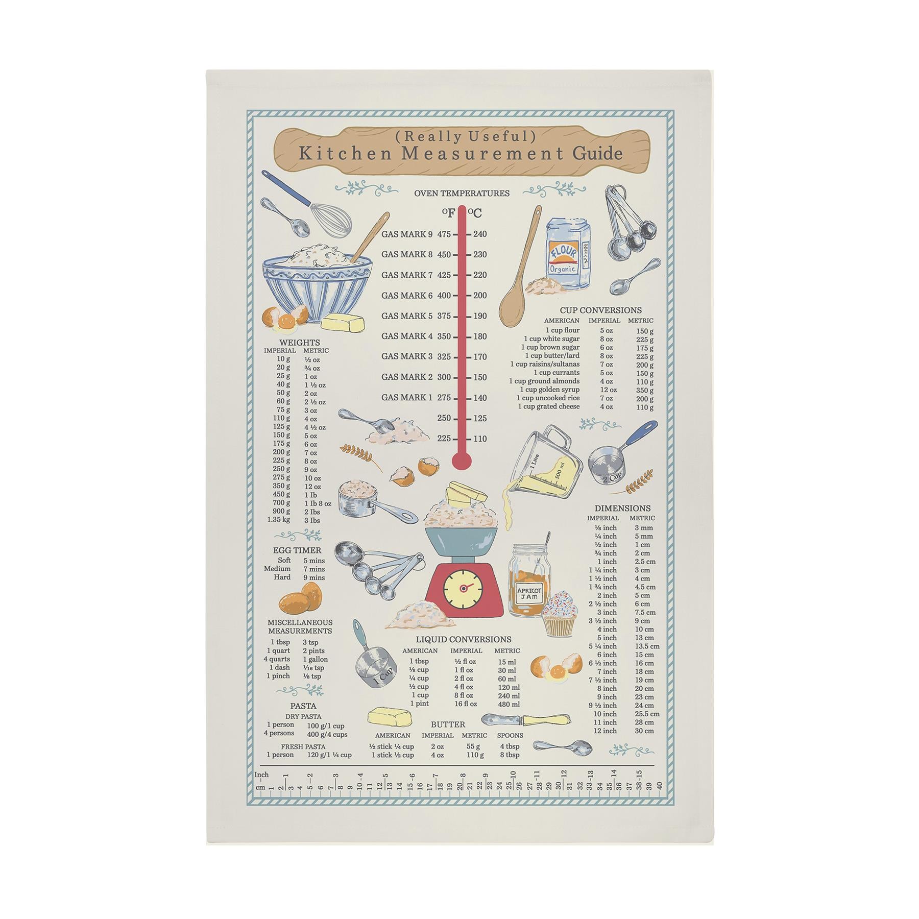 ulster-weavers-kitchen-measurements-baumwoll-geschirrtuch-bunt image 1