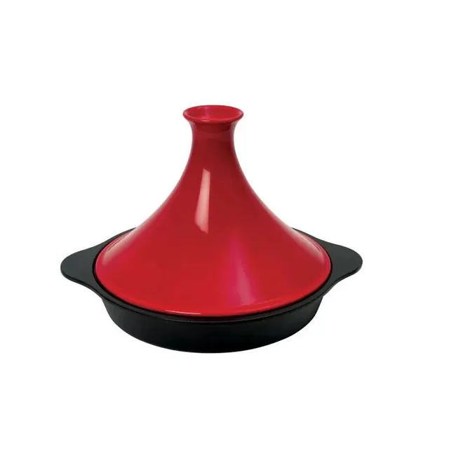 chasseur-tajine-24-cm-1-5-l-gusseisen-chilli-red image 1
