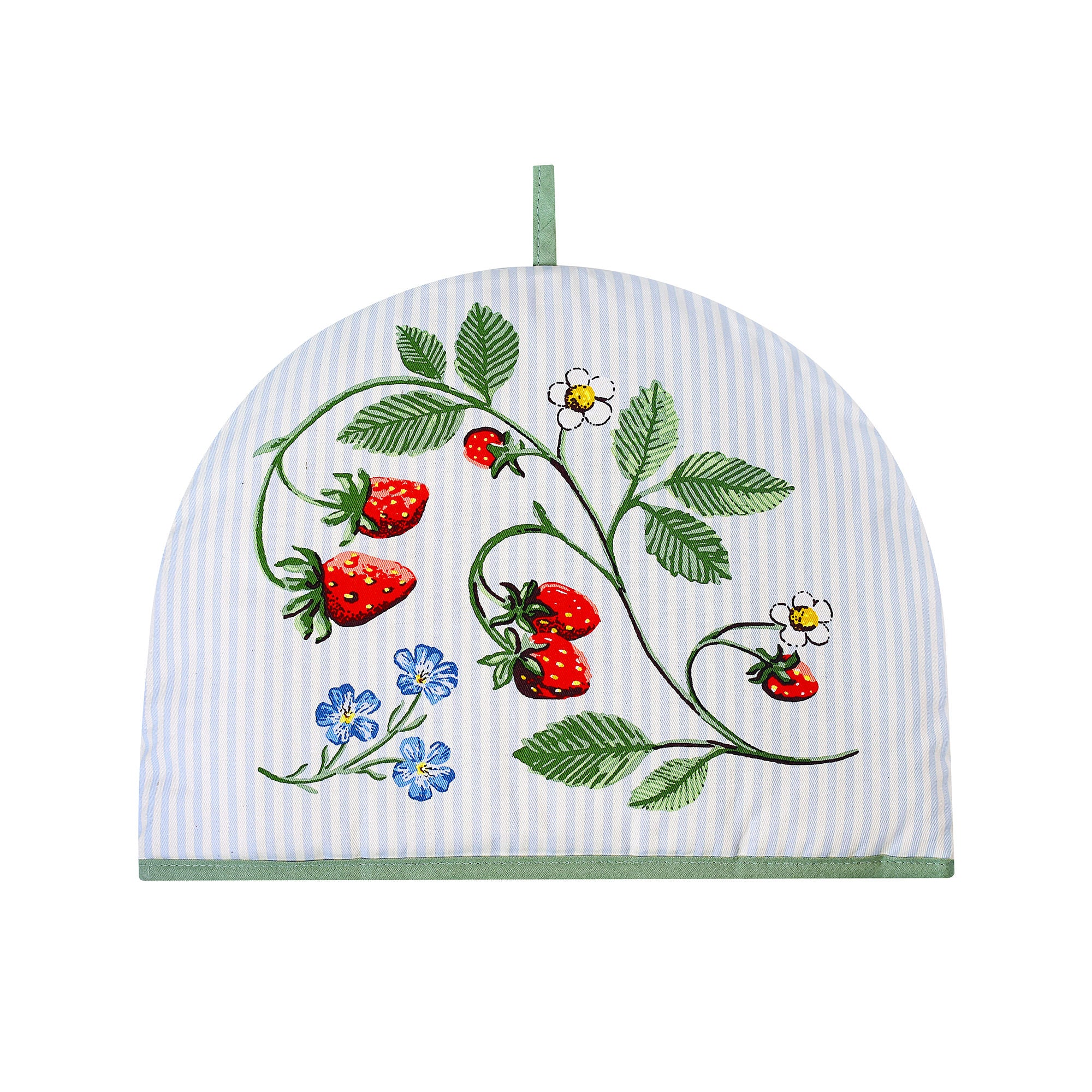 ulster-weavers-strawberry-patch-teekannenhaube-gr-n-100-baumwolle image 1