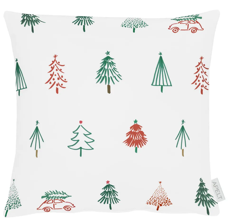 apelt-5825-kissenbezug-christmas-all-over-tannenbaum image 1
