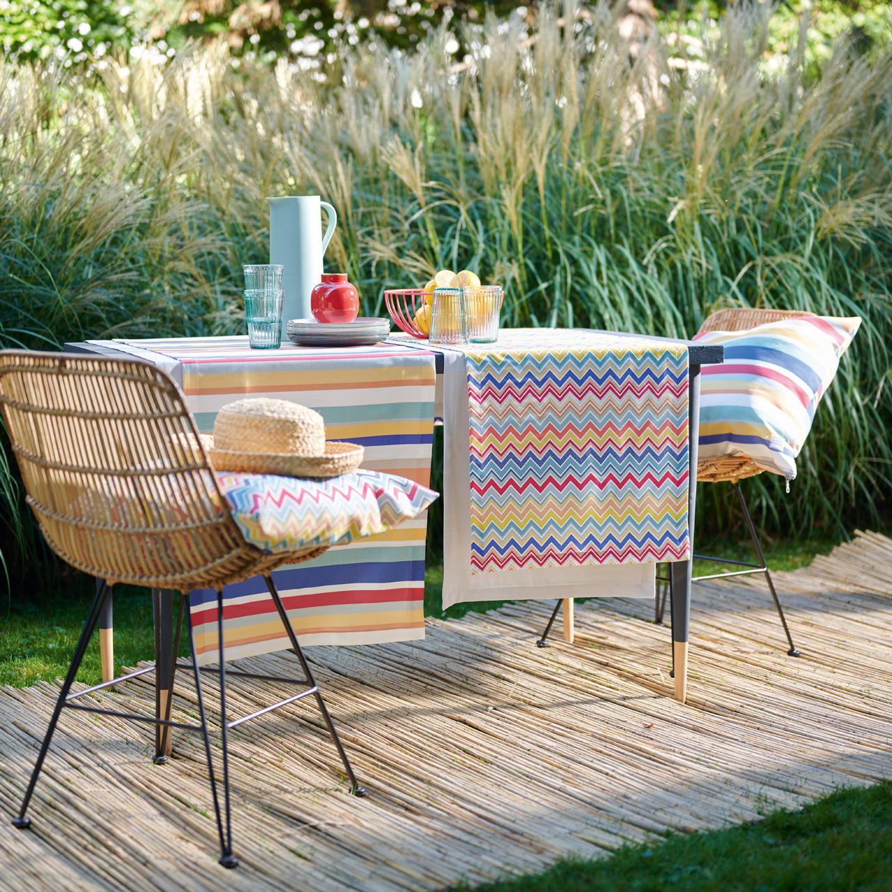 apelt-3902-tischl-ufer-zick-zack-outdoor-mit-fleckschutz image 3