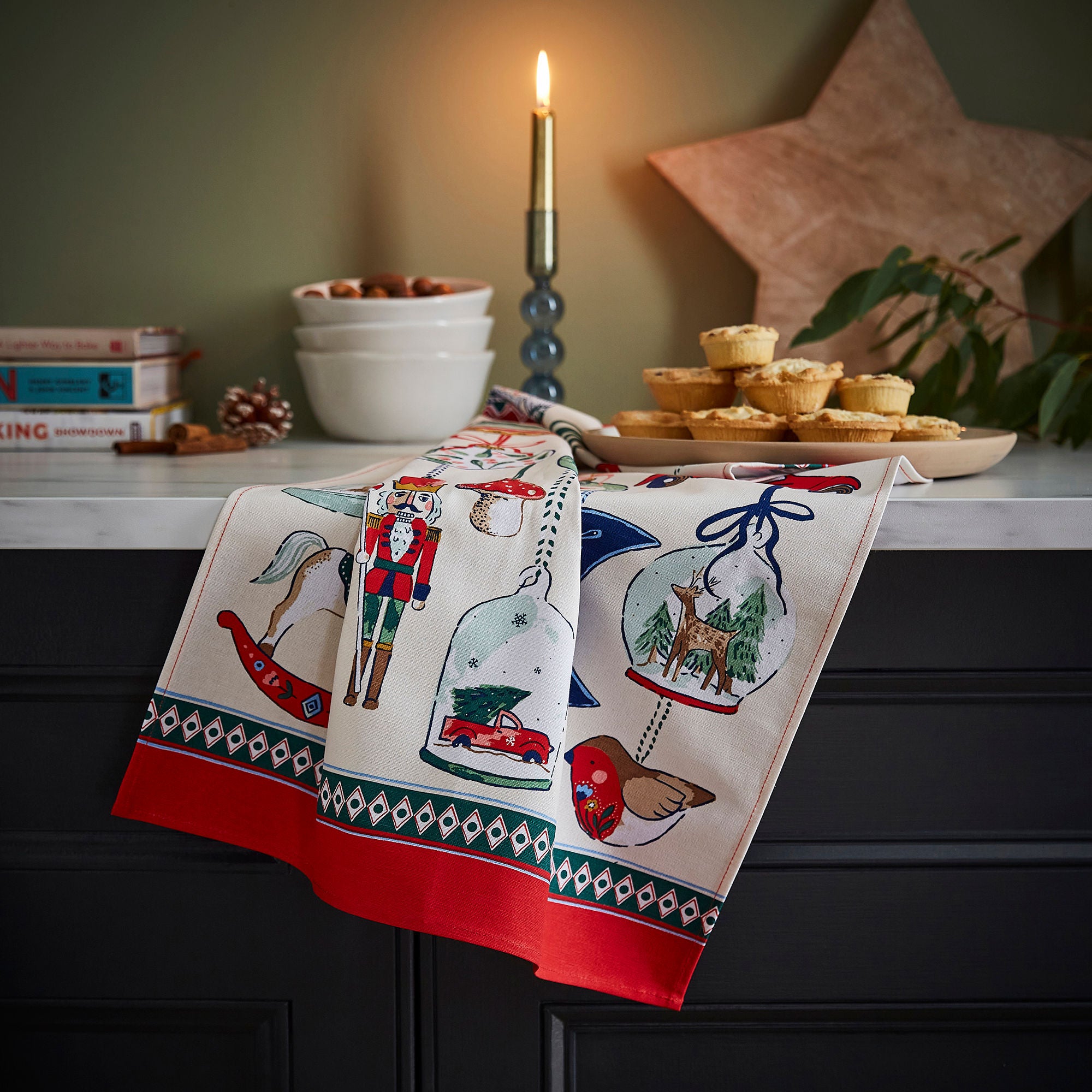 ulster-weavers-christmas-ornaments-baumwoll-geschirrtuch-mehrfarbig image 2