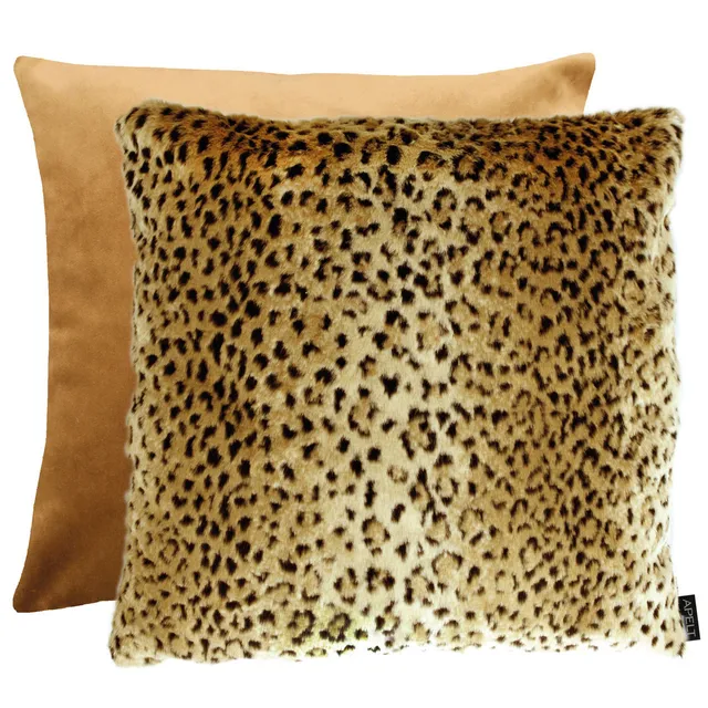 apelt-leyla-kissen-gepard-fake-fur-wendekissen-mit-samt-inkl-f-llung image 1