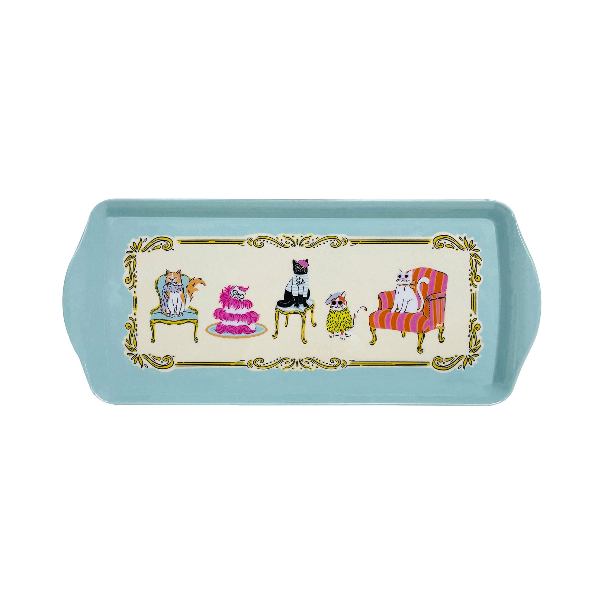 ulster-weavers-cool-cats-serviertablett-39x17-cm-bunt image 1