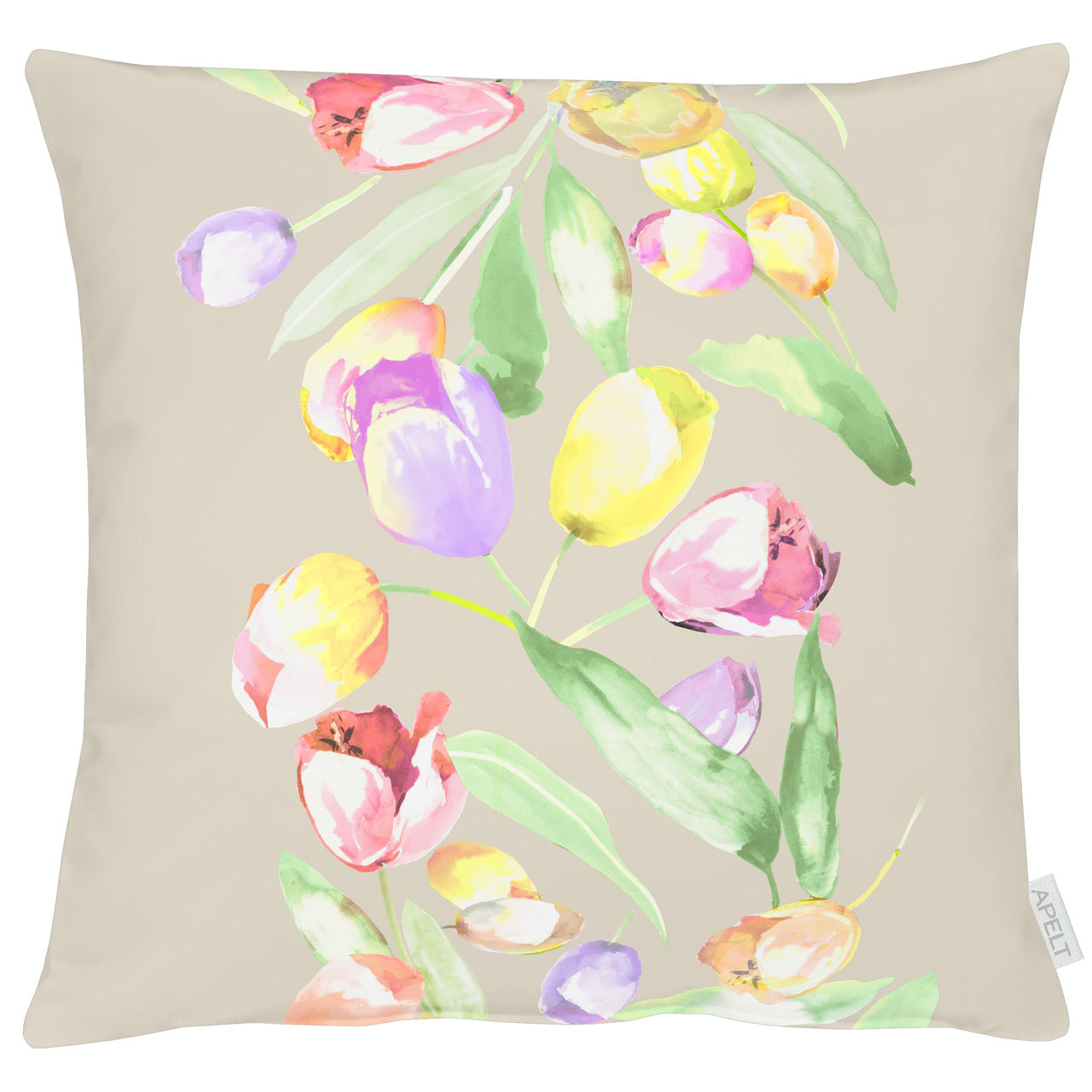apelt-3106-kissen-tulpen-motiv-springtime-mit-f-llung image 2