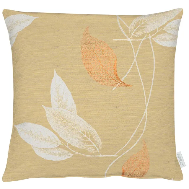 apelt-valerie-kissen-blatt-motiv-jacquard-mit-f-llung image 1