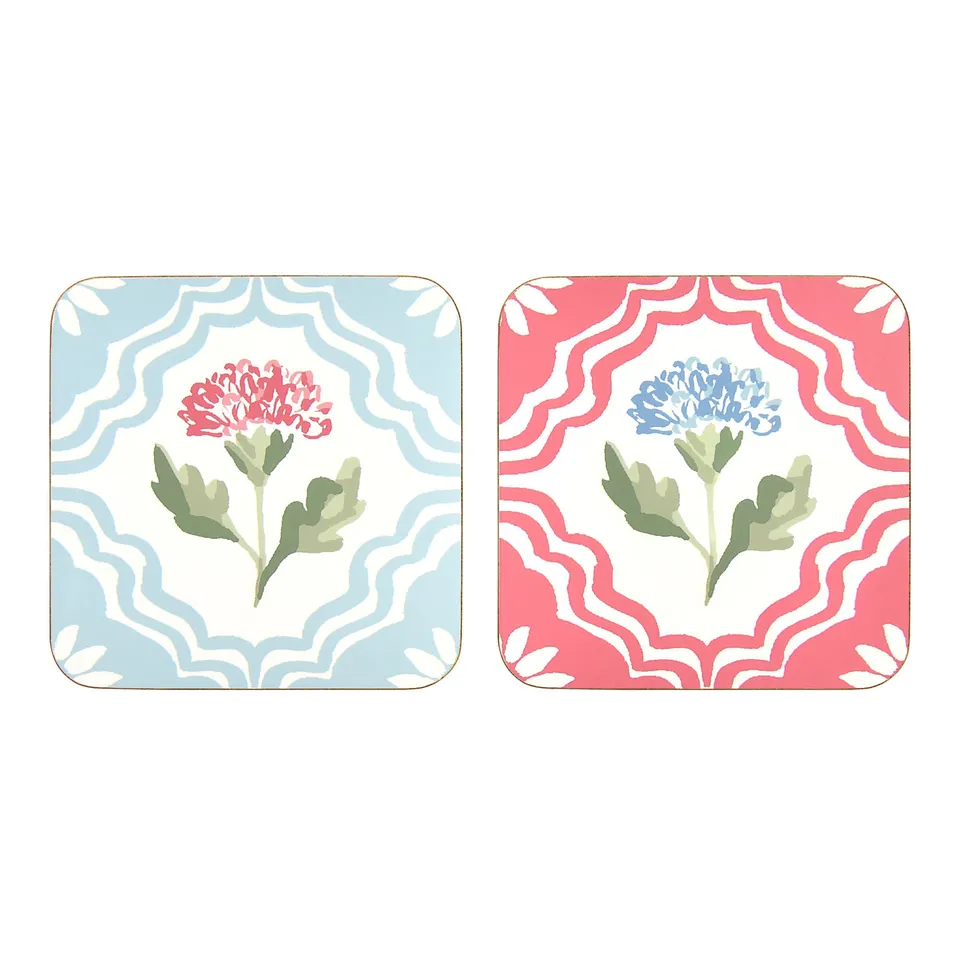ulster-weavers-boho-floral-untersetzer-4er-pack-mehrfarbig image 1