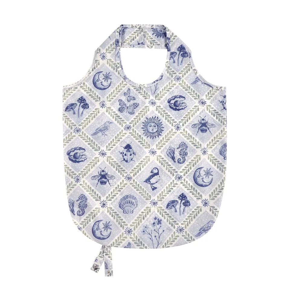 ulster-weavers-coastal-treasures-falt-tragetasche-medium-blau image 1