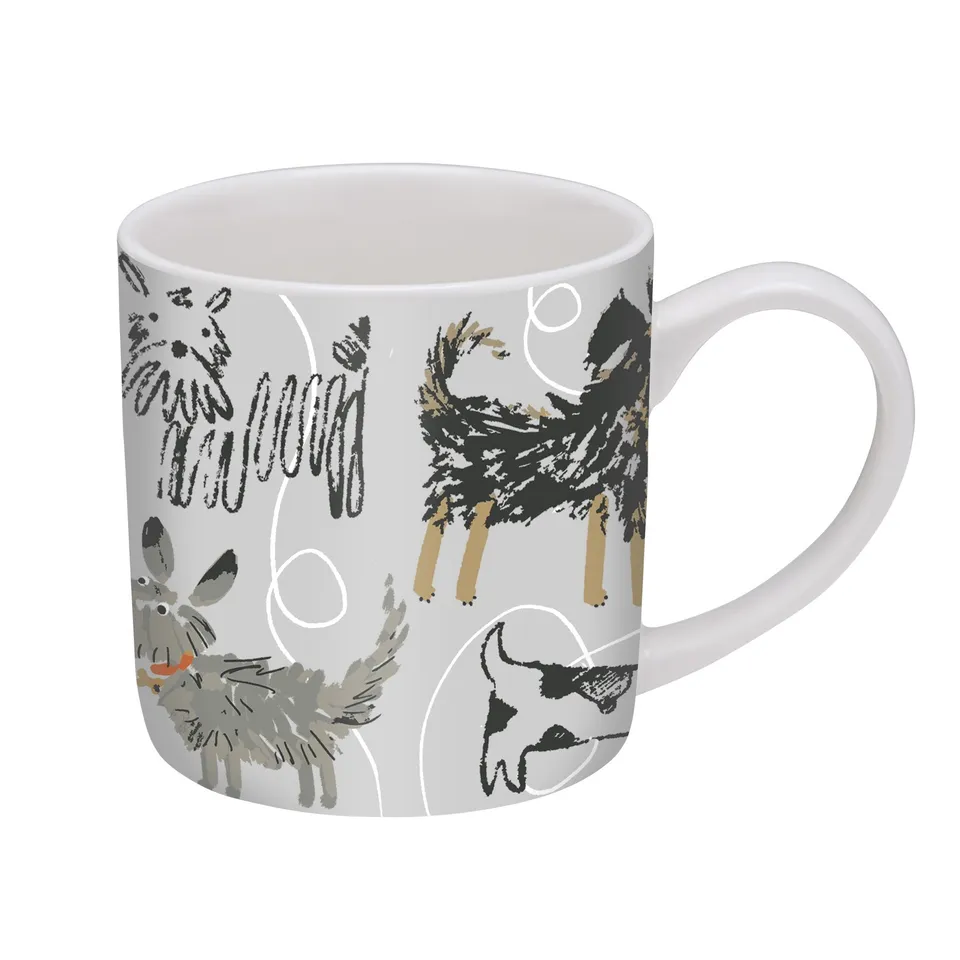 ulster-weavers-dog-days-tasse-bone-china-grau image 1