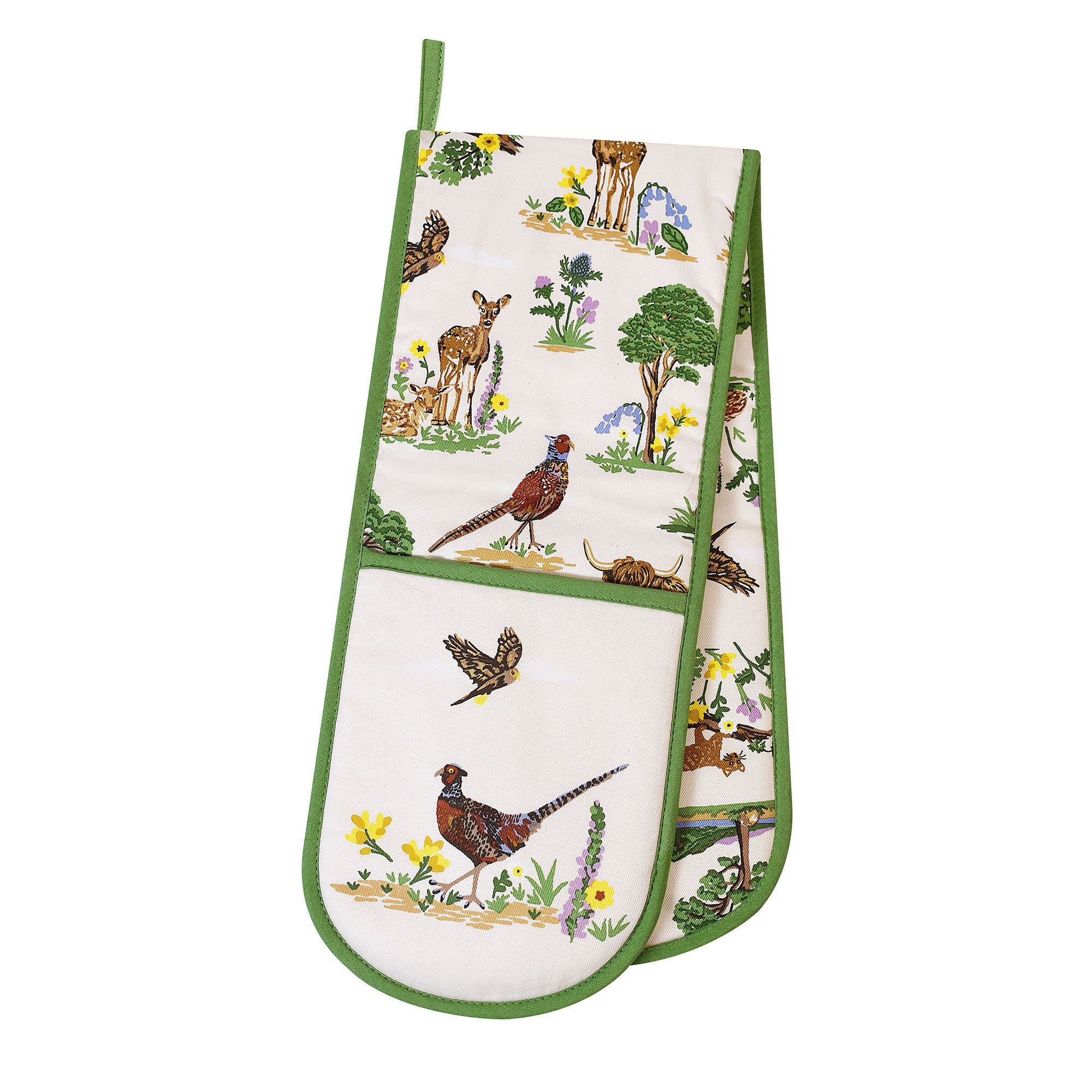 ulster-weavers-thistlewood-doppel-ofenhandschuh-gr-n image 1
