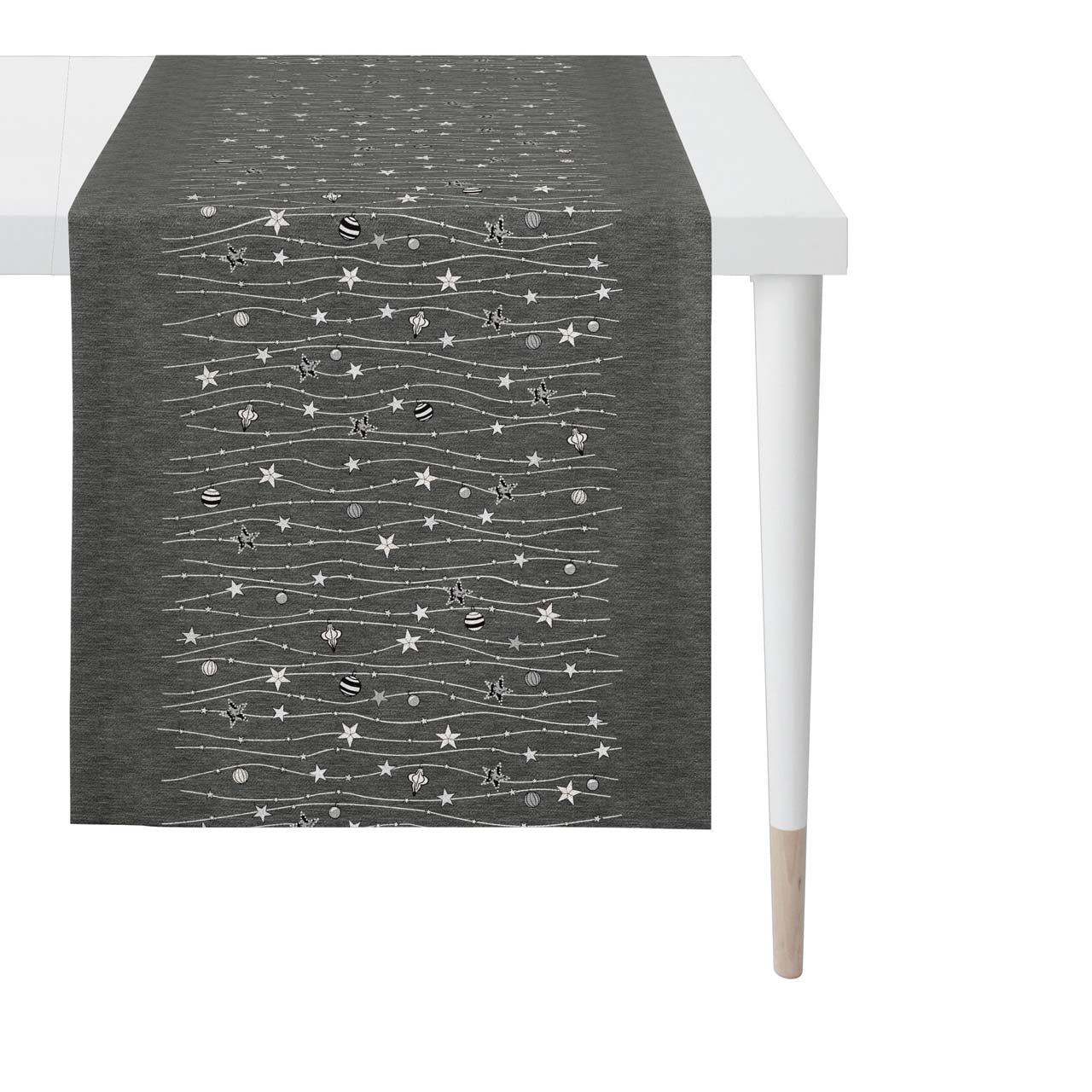 apelt-6301-tischl-ufer-weihnachten-sternendesign-lurex-jacquard image 6