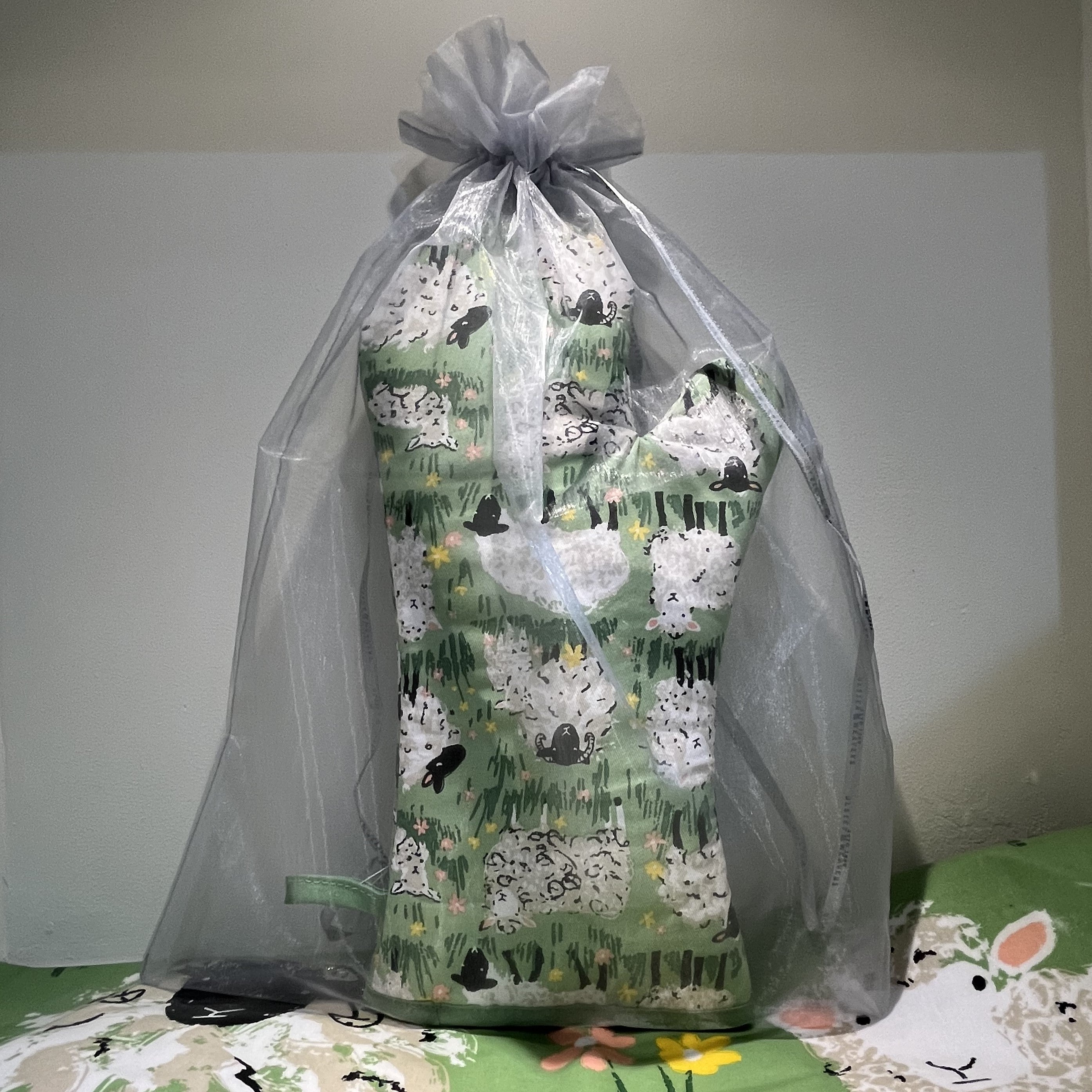 ulster-weavers-organza-geschenkbeutel-mit-kordelzug-in-silber image 3