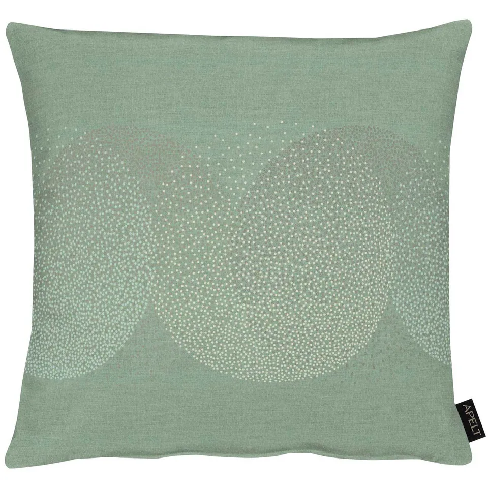 apelt-5234-kissenbezug-kreismotiv-jacquard-quadratisch image 1