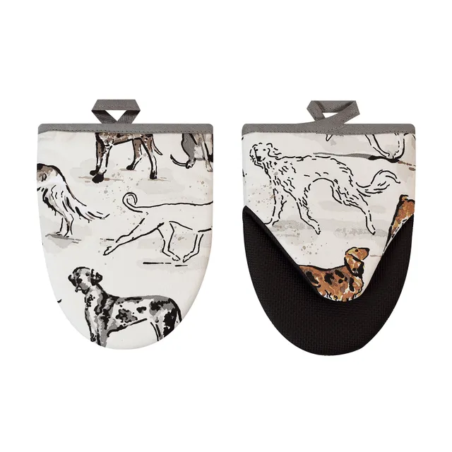 ulster-weavers-country-dogs-mikrowellenhandschuhe-paar-in-braun image 1