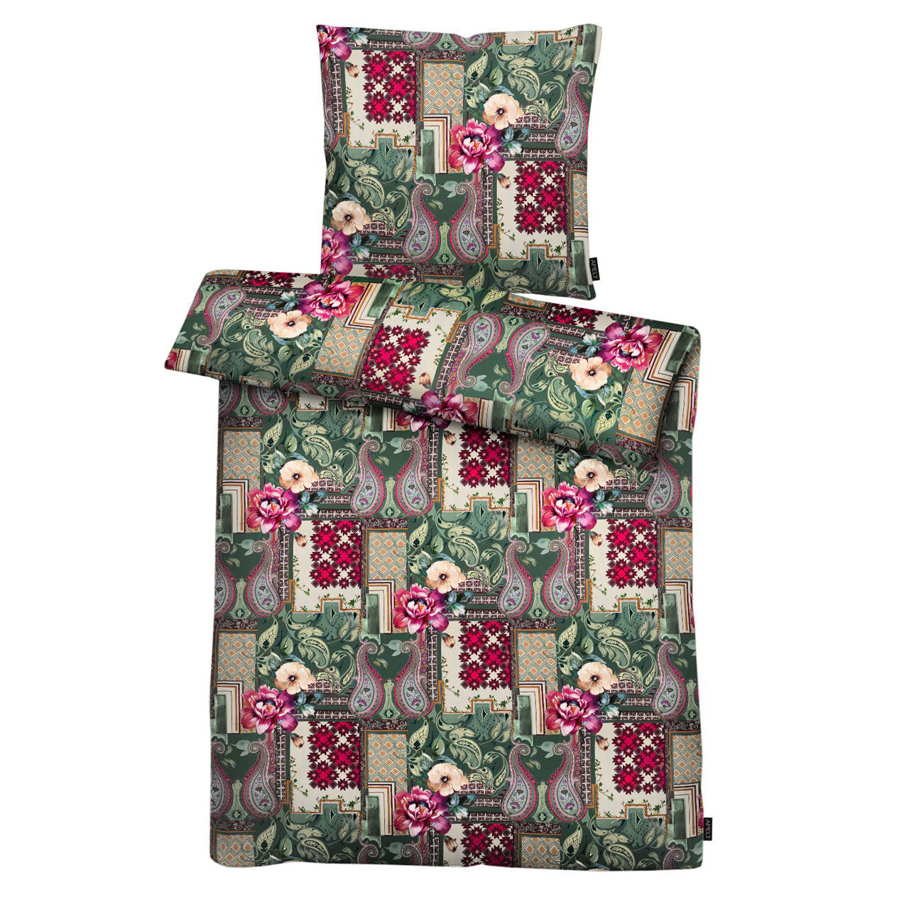 apelt-isabella-bettw-sche-baumwoll-satin-patch-mit-bl-ten-set image 2
