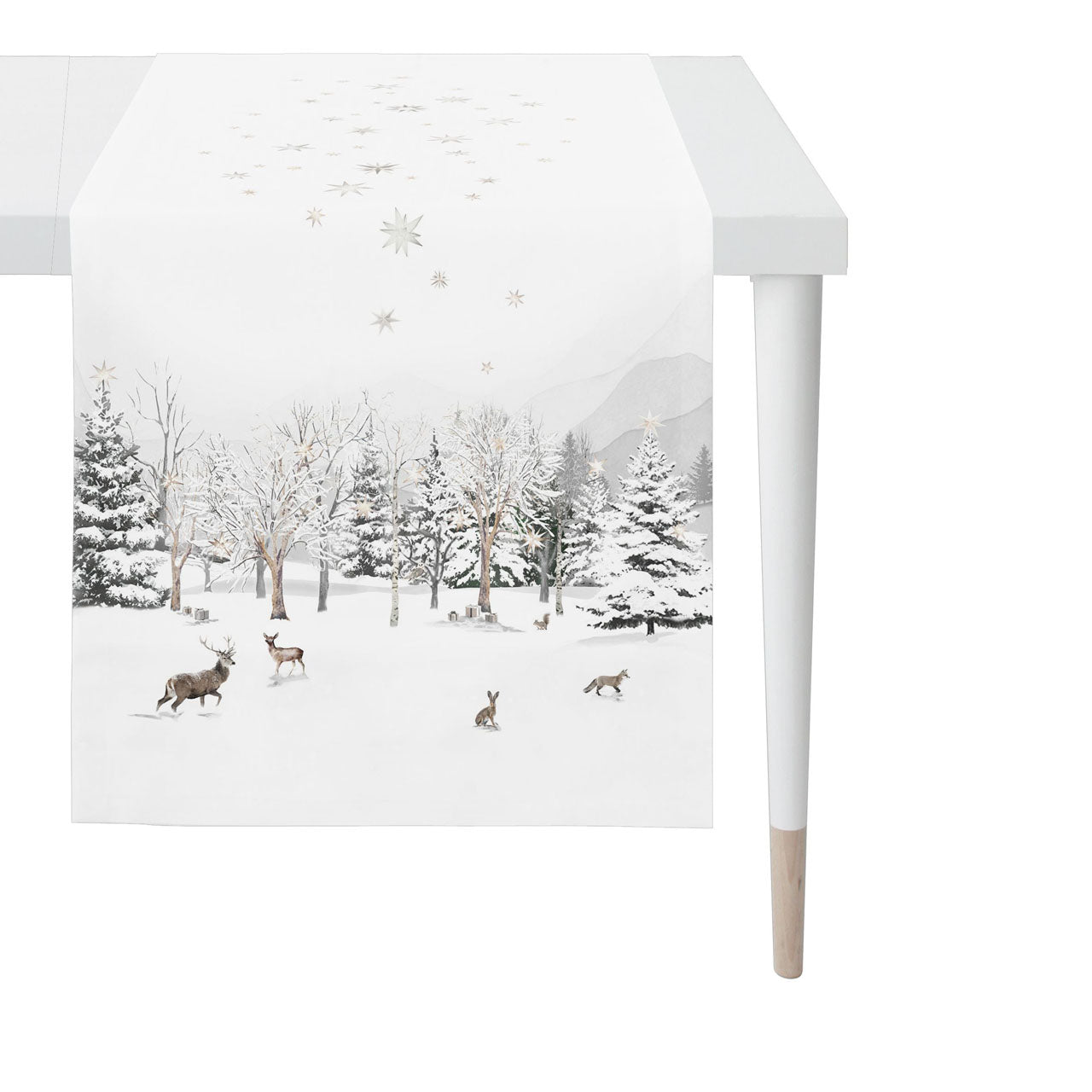 apelt-3712-l-ufer-winterwaldmotiv-tannen-waldtiere image 1
