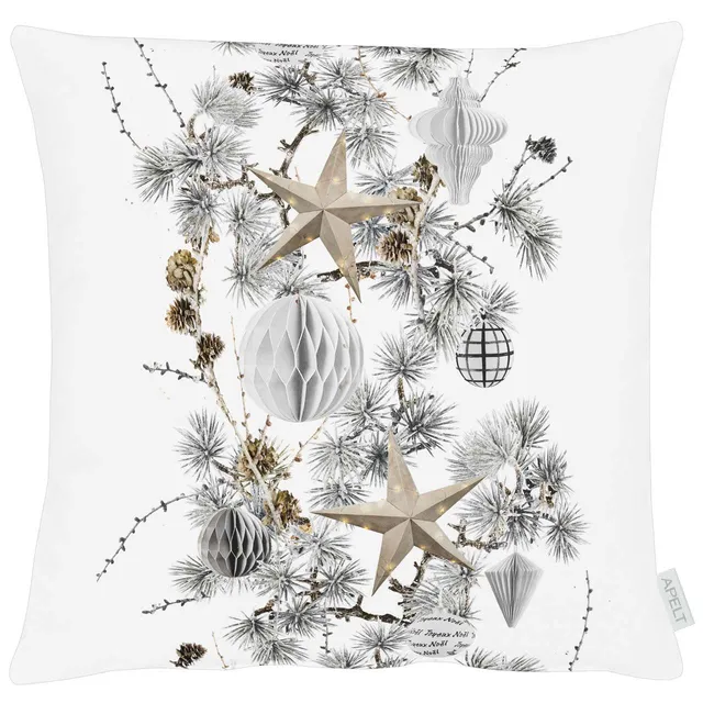 apelt-4641-kissenbezug-weihnachtsgirlandenmotiv image 1