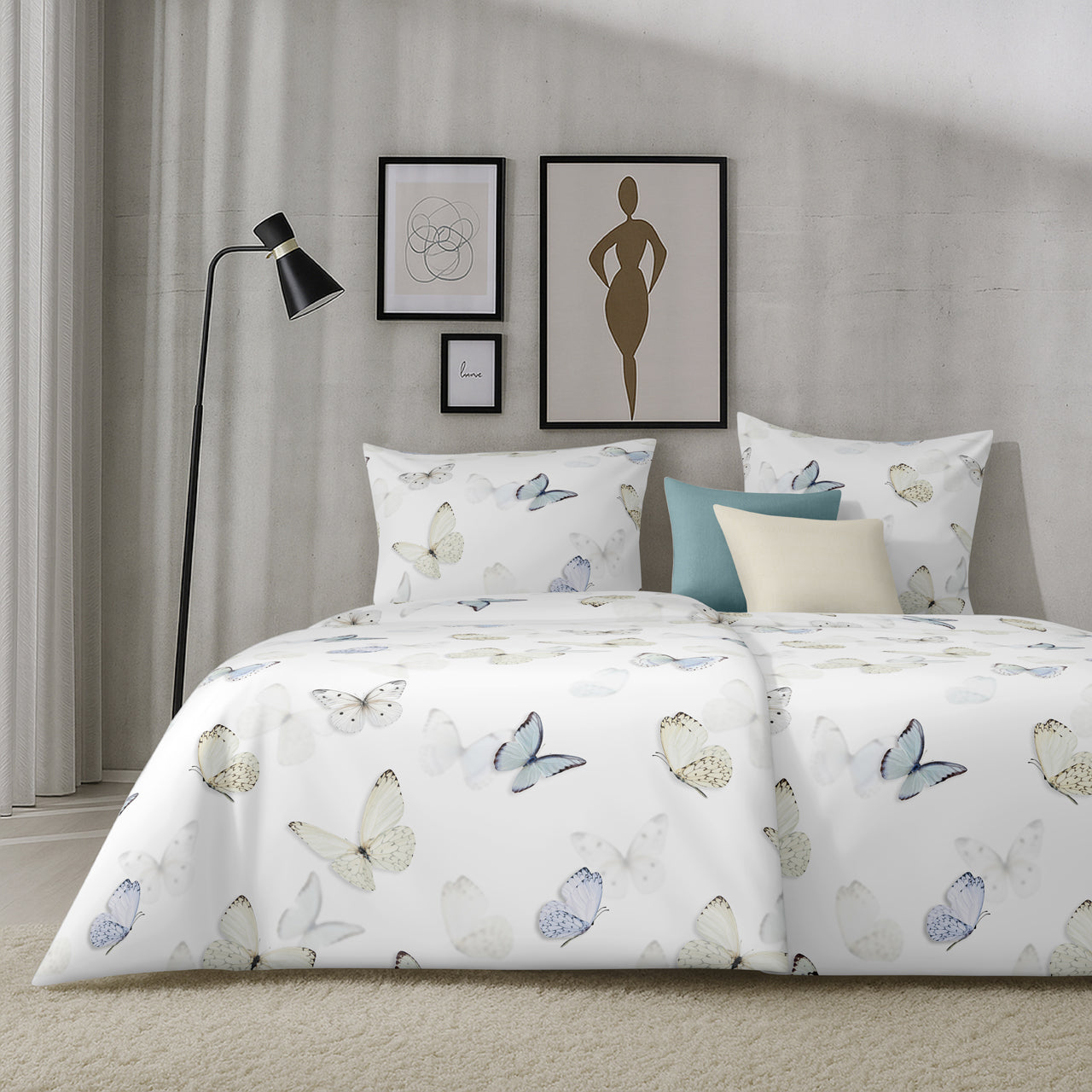 apelt-papillon-bettw-sche-baumwoll-satin-filigrane-schmetterlinge-set image 4