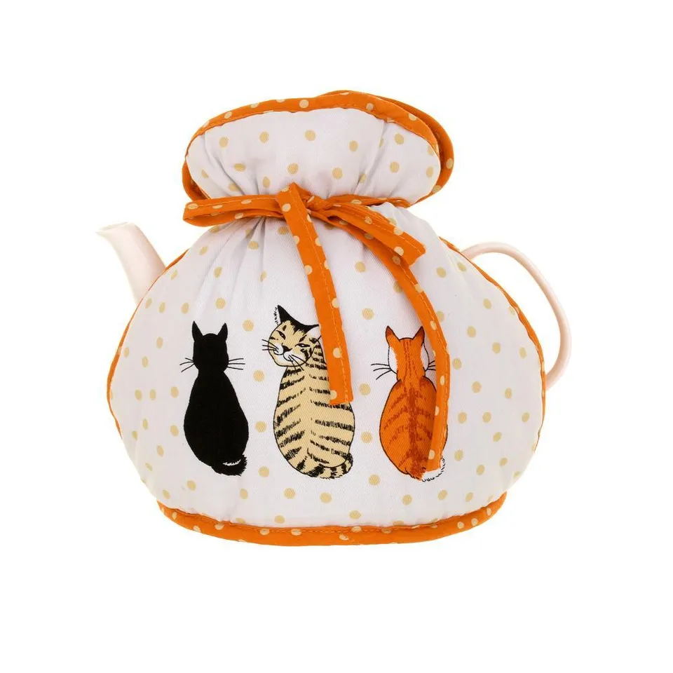 ulster-weavers-cats-in-waiting-teekannenw-rmer-muff-orange image 1