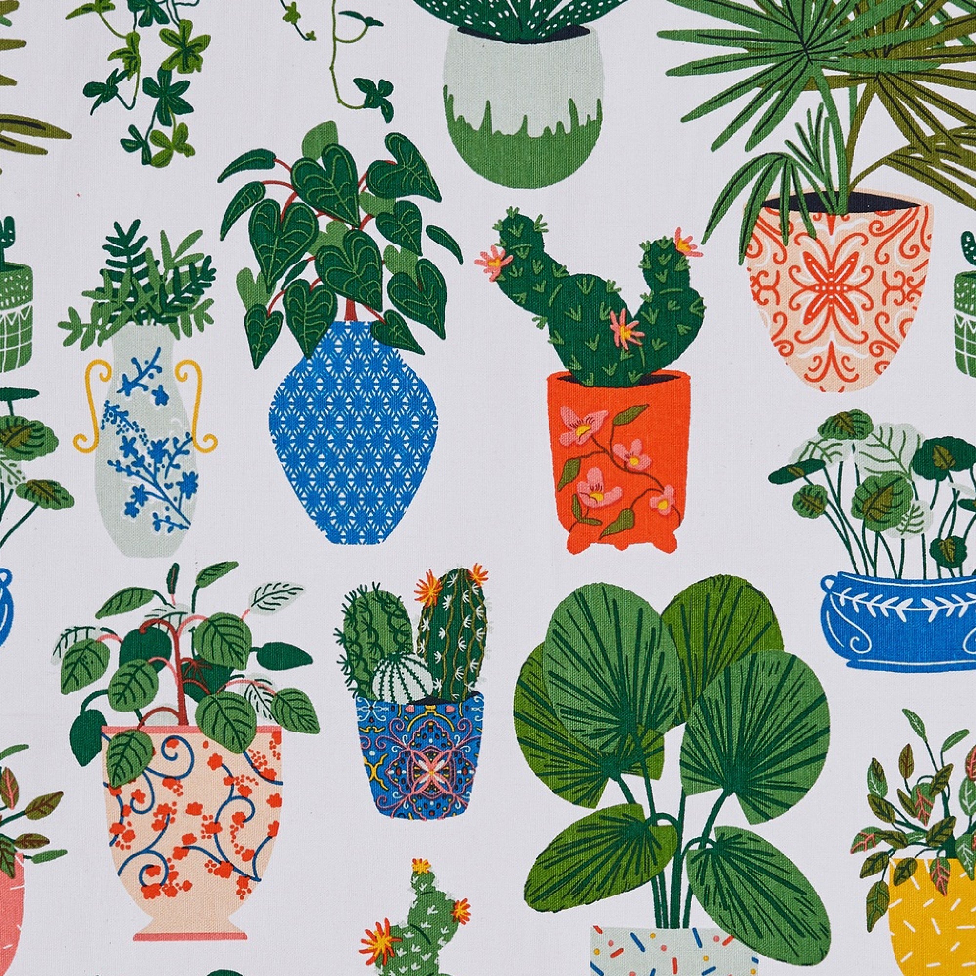 ulster-weavers-pot-plants-geschirrtuch-gr-n-baumwolle image 2