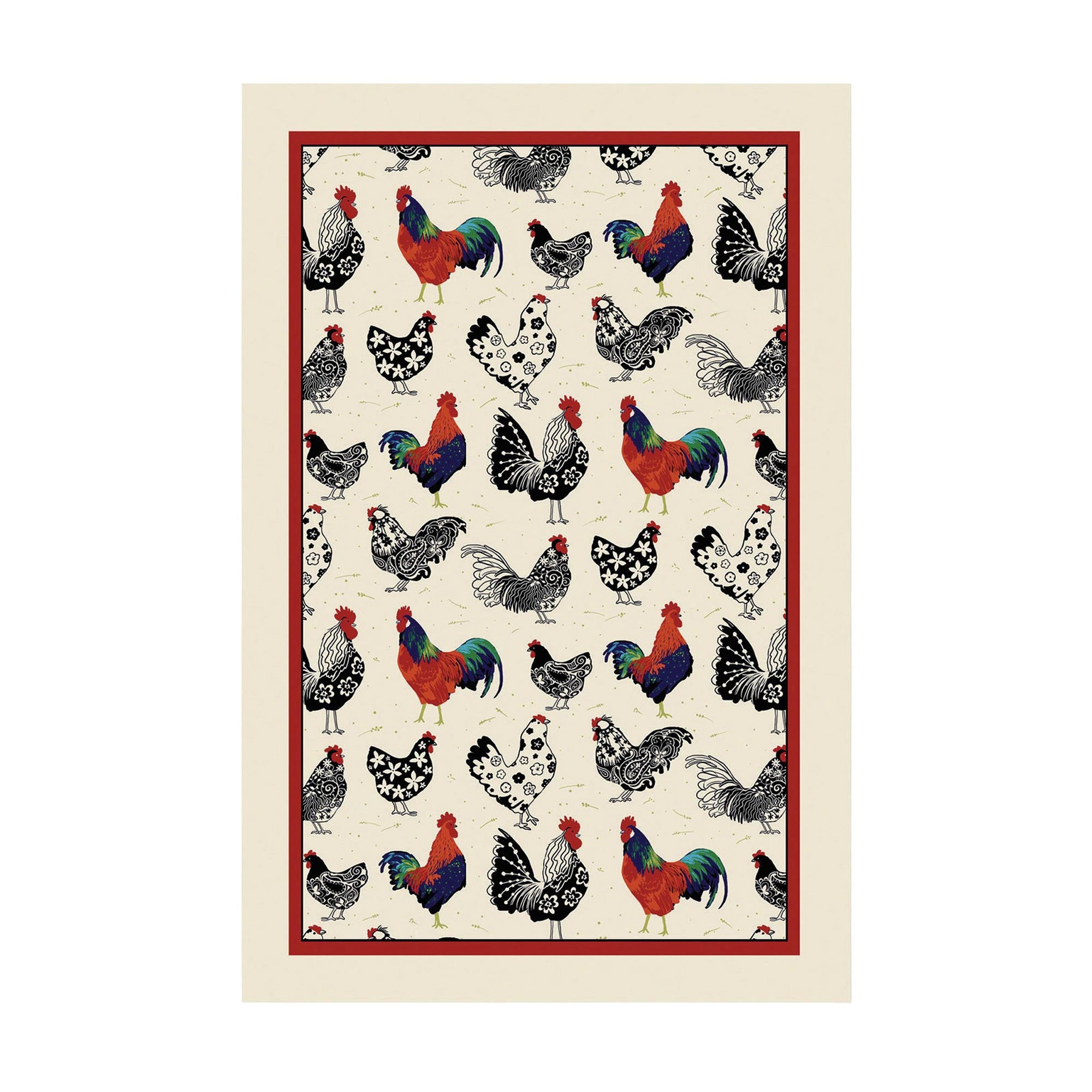 ulster-weavers-rooster-geschirrtuch-baumwolle-creme image 1