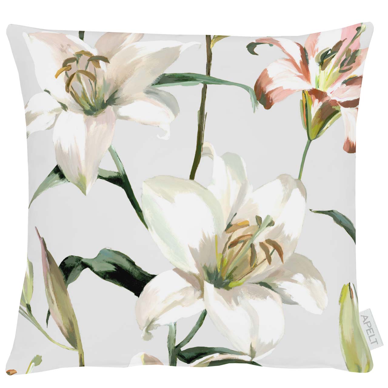 apelt-5602-kissen-lilienmotiv-floral-mit-f-llung image 2