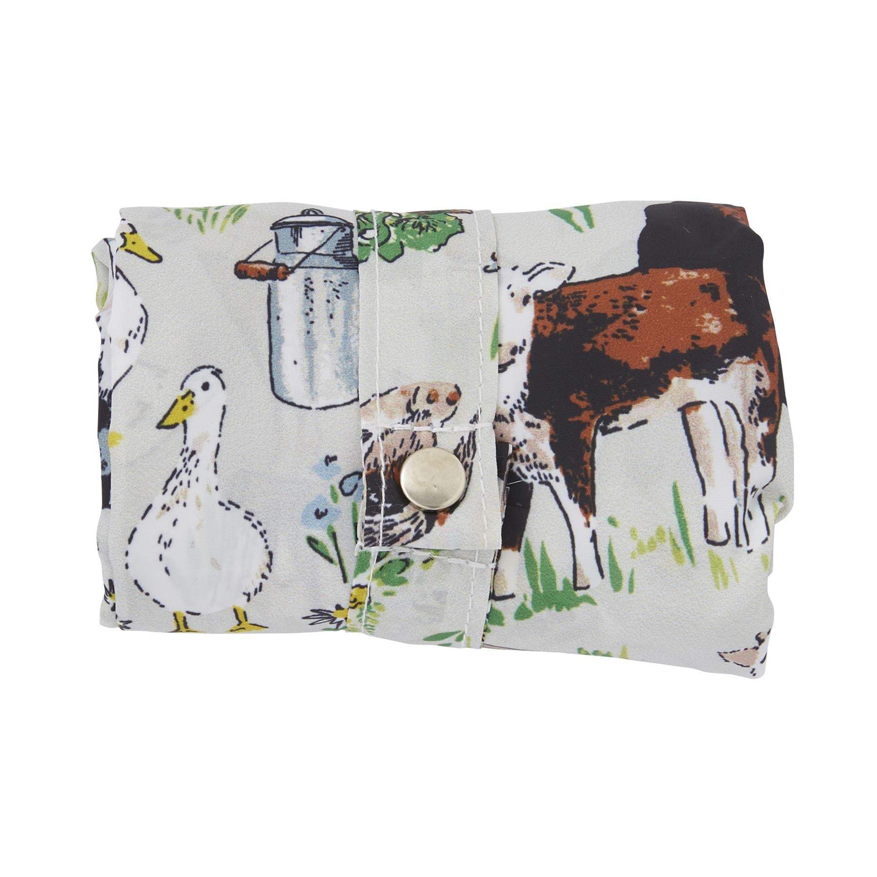 ulster-weavers-portman-farm-faltbare-einkaufstasche-medium-in-grau image 3