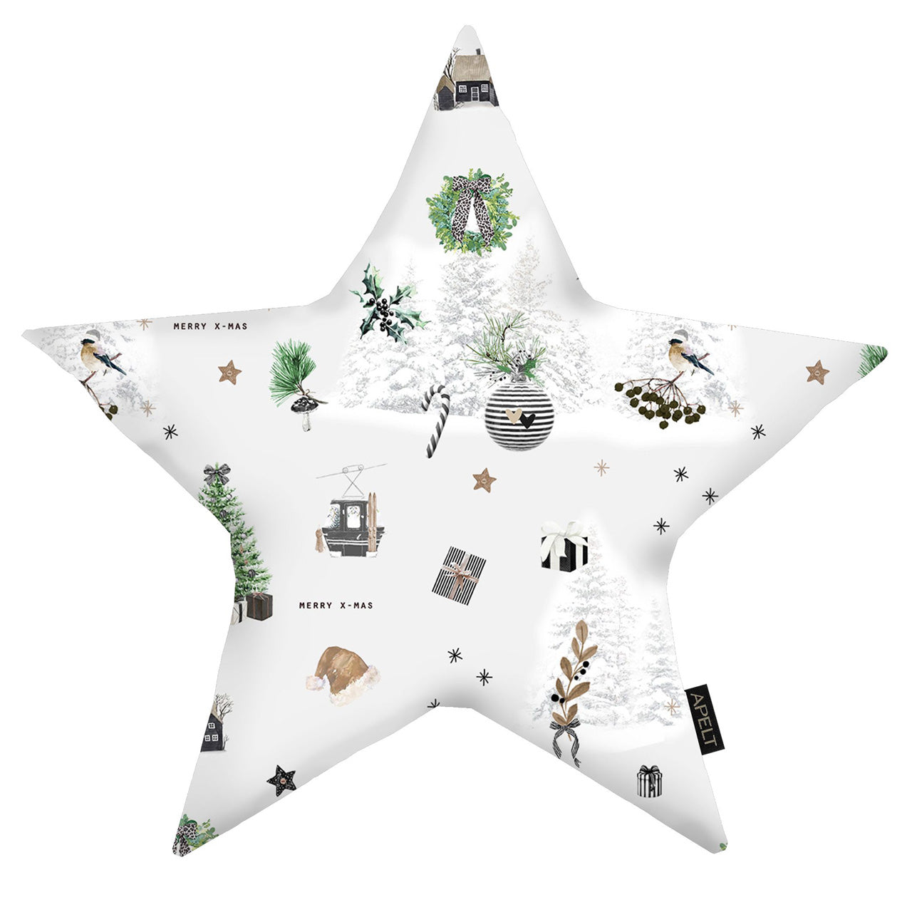 apelt-3710-sternkissen-mit-weihnachtsmotiven-christmas-all-over-inkl-f-llung image 2