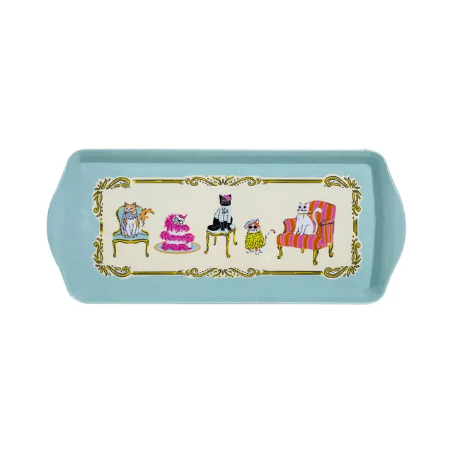 ulster-weavers-cool-cats-serviertablett-39x17-cm-bunt image 1