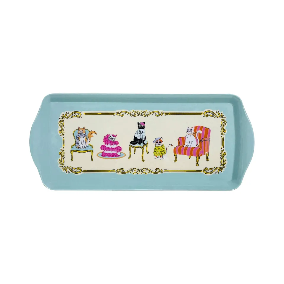 ulster-weavers-cool-cats-serviertablett-39x17-cm-bunt image 1