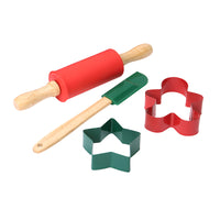 dexam-christmas-cracker-kinderbackset-ausstecher-stern-lebkuchenmann-mit-mini-ro image 4