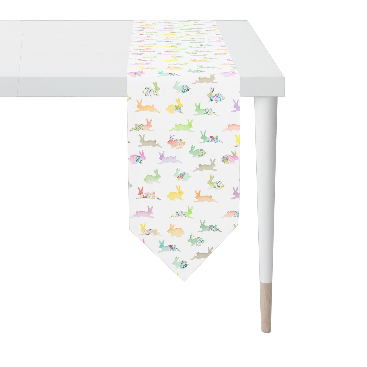 apelt-3101-tischband-happy-easter-mit-aquarellierten-h-schen image 2