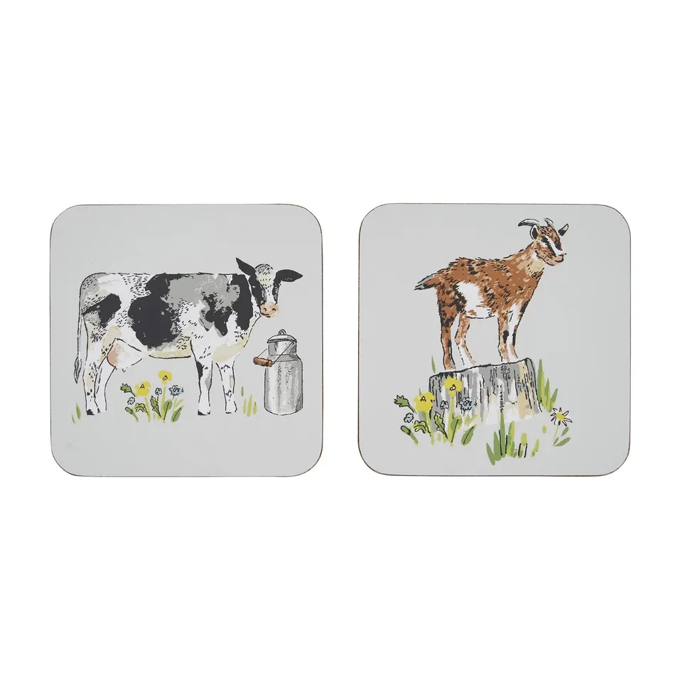 ulster-weavers-portman-farm-untersetzer-4er-set-grau image 1