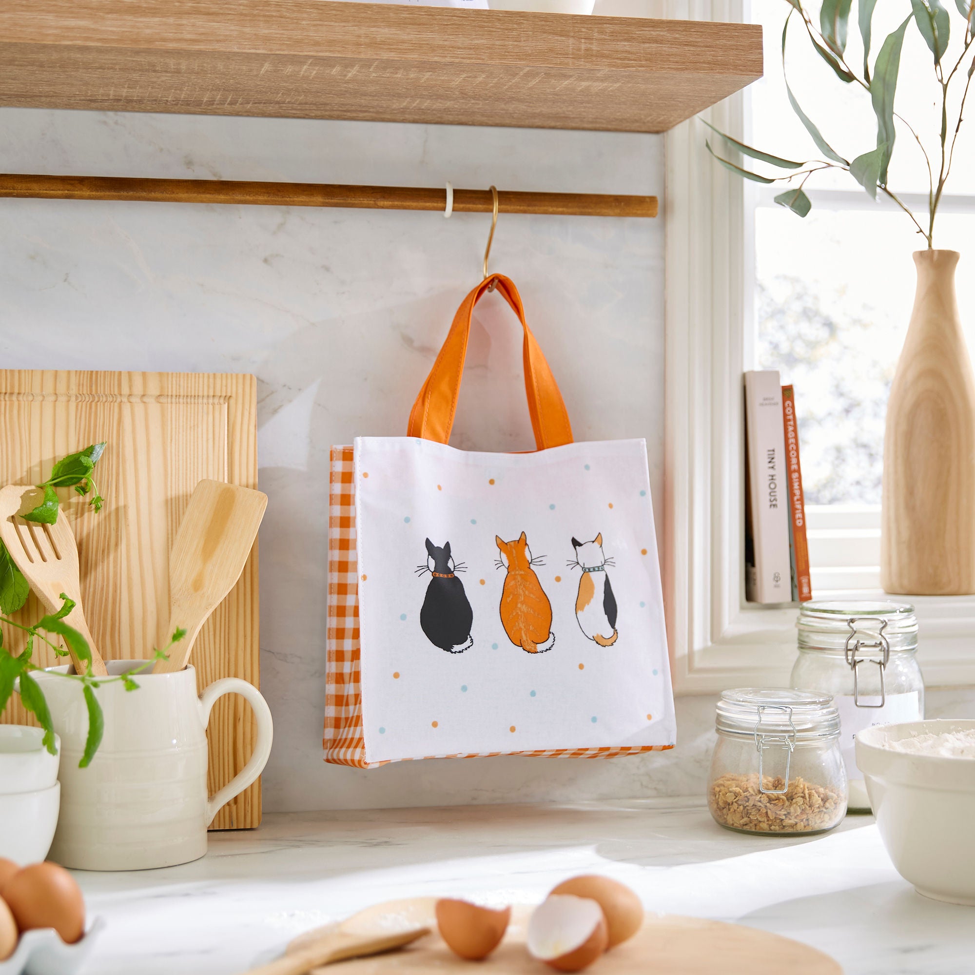 ulster-weavers-cats-in-waiting-2026-pvc-tasche-klein-orange image 2