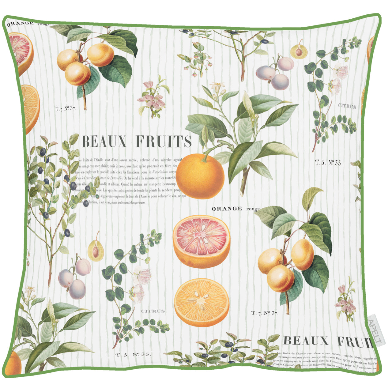 apelt-7699-kissen-orange-oliven-sommer-mit-f-llung image 2