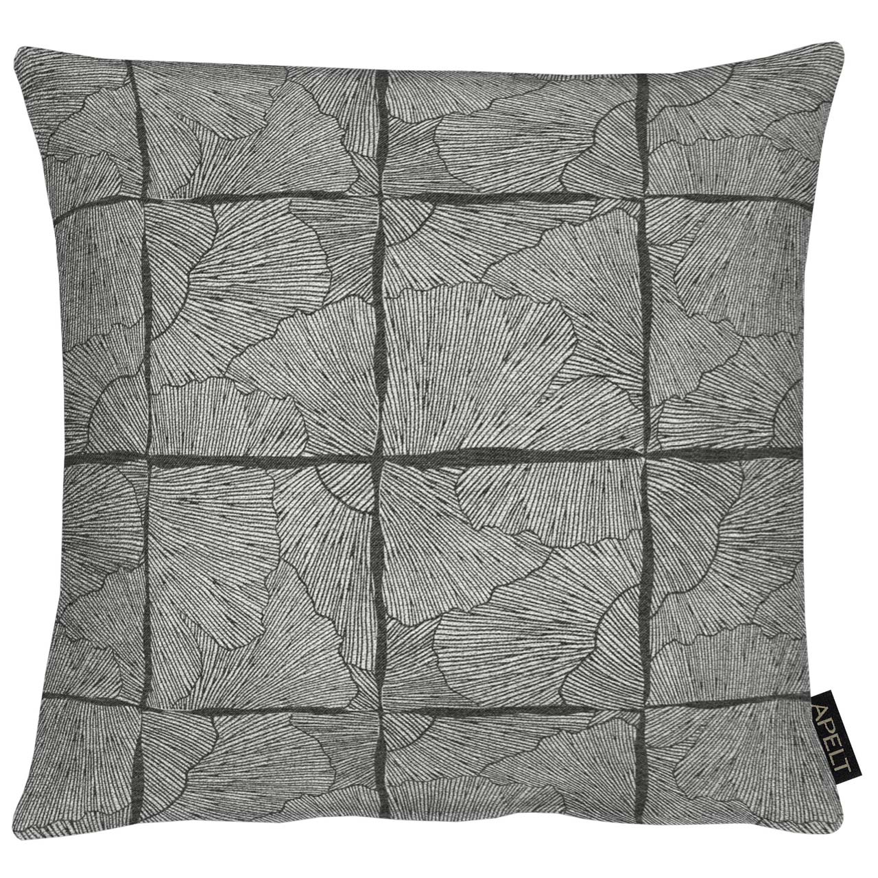 apelt-6300-kissenbezug-lurex-jacquard-ginkgo image 5